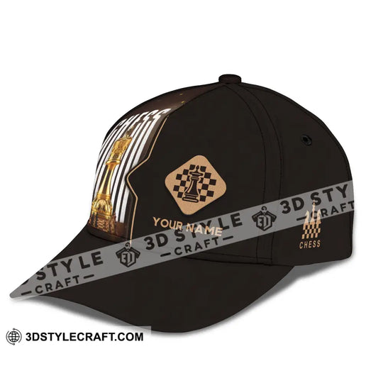 Personalized Cap, Customized Chess Player Classic Cap style option 4