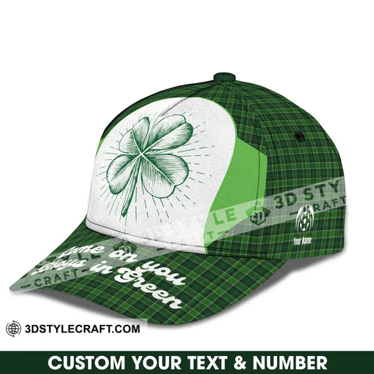 Personalized Cap, Customized Come On You Bhoys In Green Classic Cap style option 2