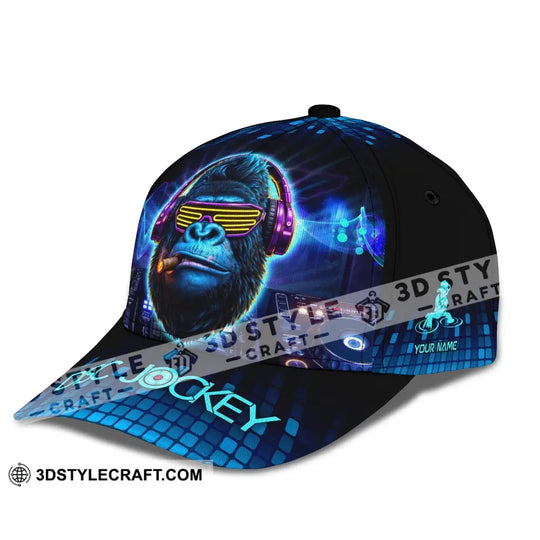 Personalized Cap, Customized Disc Jockey Classic Cap style option 4