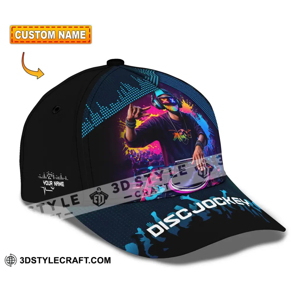 Personalized Cap Customized Disc Jockey Classic Cap CLASSIC CAP / UNIVERSAL FIT Cap