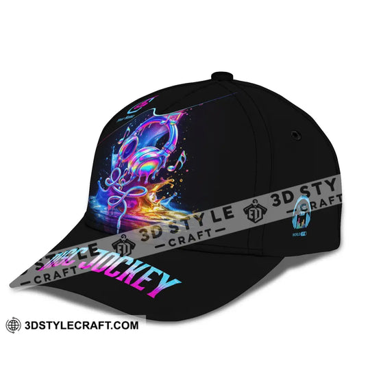 Personalized Cap, Customized Disc Jockey Classic Cap style option 4