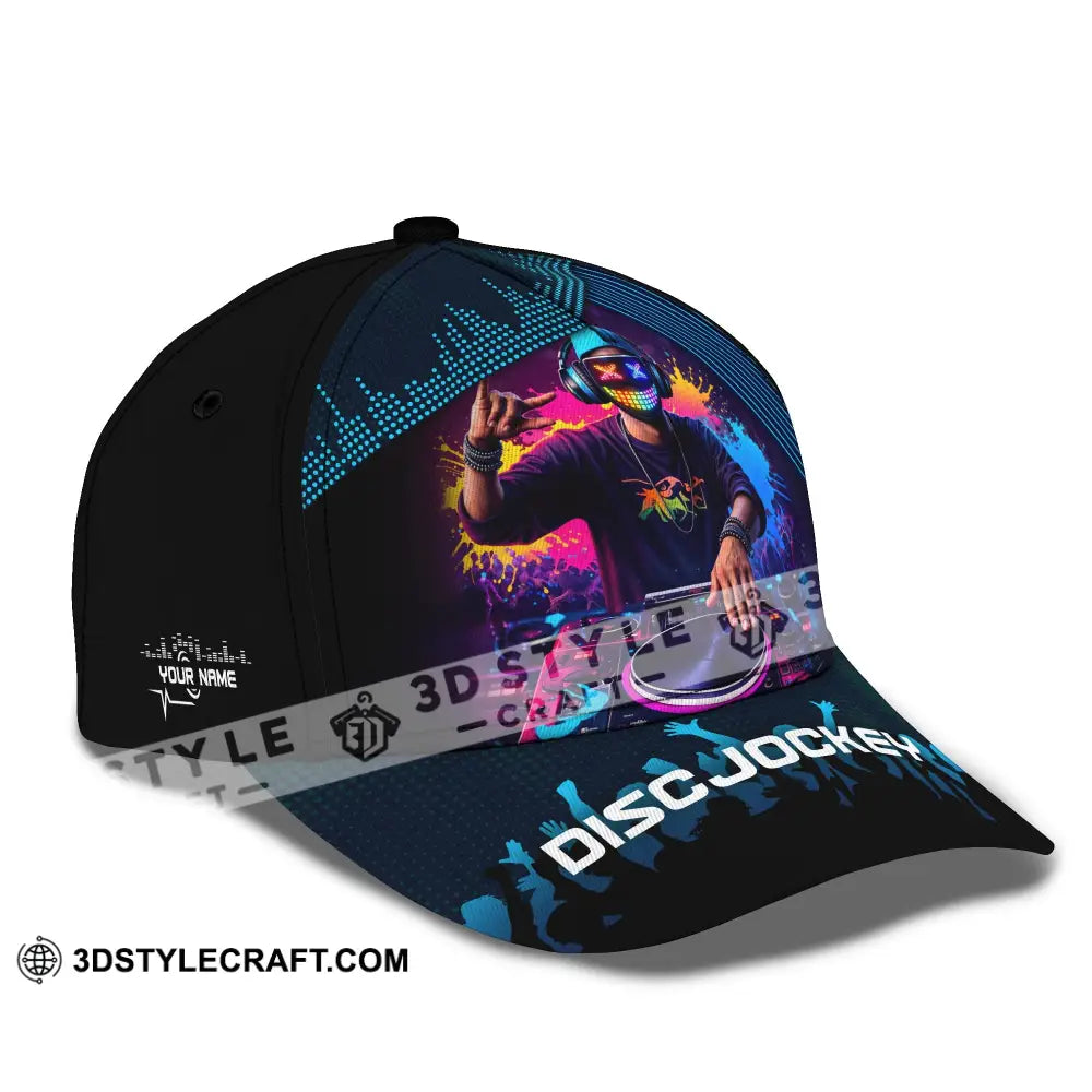 Personalized Cap Customized Disc Jockey Classic Cap CLASSIC CAP / UNIVERSAL FIT Cap