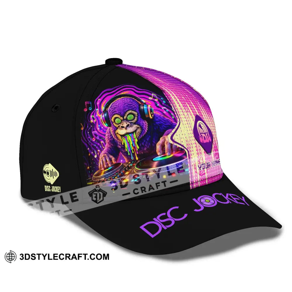 Personalized Cap Customized Disc Jockey Classic Cap CLASSIC CAP / UNIVERSAL FIT Cap