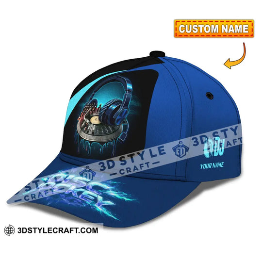 Personalized Cap, Customized Disc Jockey Classic Cap style option 1