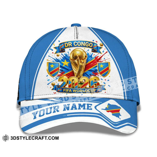 Personalized Cap, Customized Dr Congo World Cup 2026 Classic Cap style option 2
