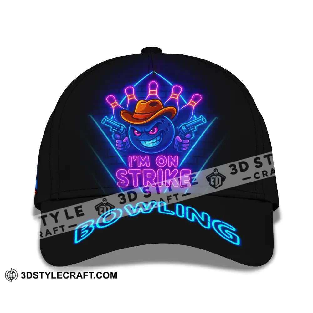 Personalized Cap Customized I Am On Strike Ne-on Classic Cap CLASSIC CAP / UNIVERSAL FIT Cap