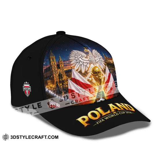 Personalized Cap, Customized Poland World Cup 2026 Classic Cap style option 3