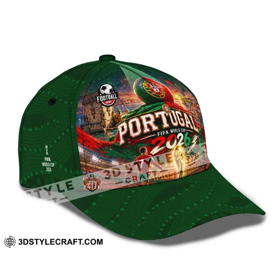 Personalized Cap, Customized Portugal Classic Cap style option 3