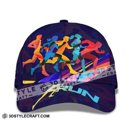 Personalized Cap, Customized Running Classic Cap style option 2