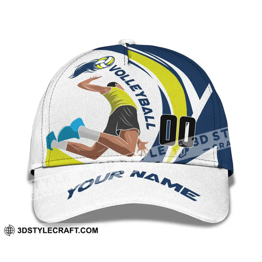 Personalized Cap, Customized Volleyball Classic Cap style option 2