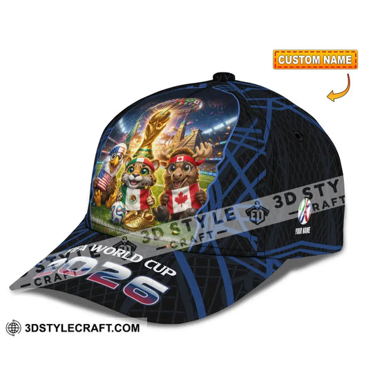 Personalized Cap, Customized World Cup 2026 Classic Cap style option 1