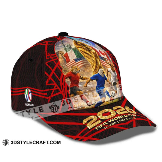 Personalized Cap, Customized World Cup 2026 Classic Cap style option 3