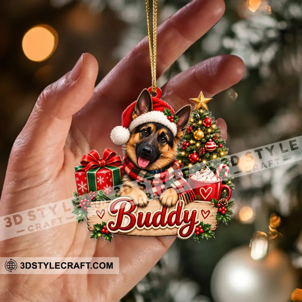Pet Lover Home Decor Christmas Ornament Personalized Ornament - Ornament