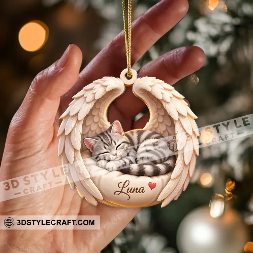 Pet Lover Home Decor Christmas Ornament Personalized Ornament - 3.54’’ / 1 Ornament - Ornament