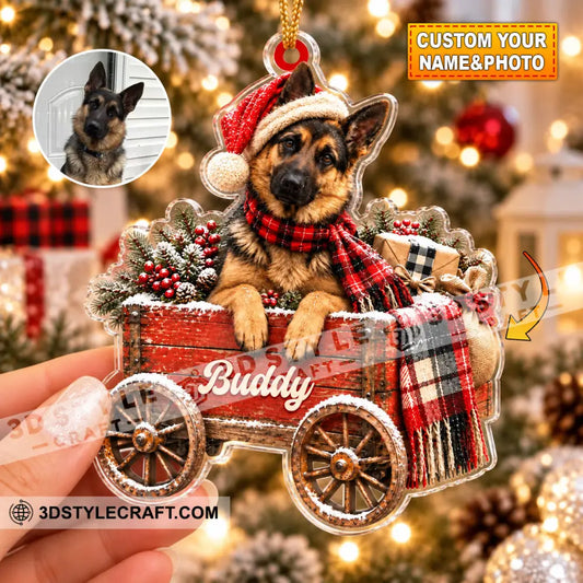 Pet Lover Home Decor Christmas Ornament Personalized Ornament - 3.54’’ / 1 Ornament - Ornament