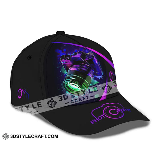 Photographer Classic Cap, Photographer Hat, Unisex Photographer Hat style option 2