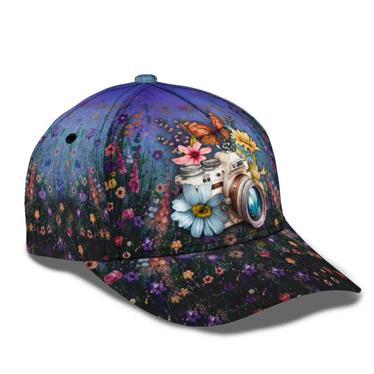 Photographer Classic Cap, Photographer Hat, Unisex Photographer Hat style option 3