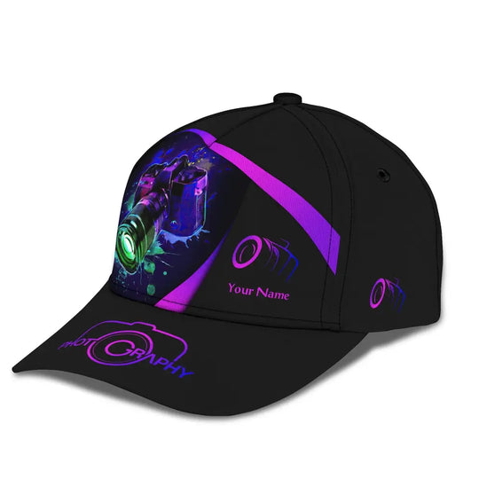 Photographer Classic Cap, Photographer Hat, Unisex Photographer Hat style option 3