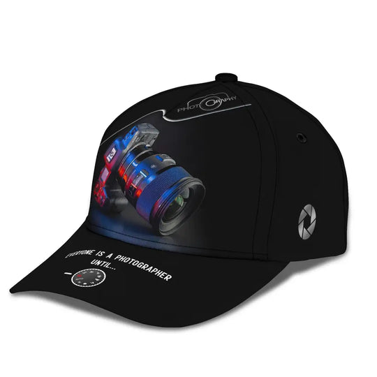 Photographer Classic Cap, Photographer Hat, Unisex Photographer Hat style option 3