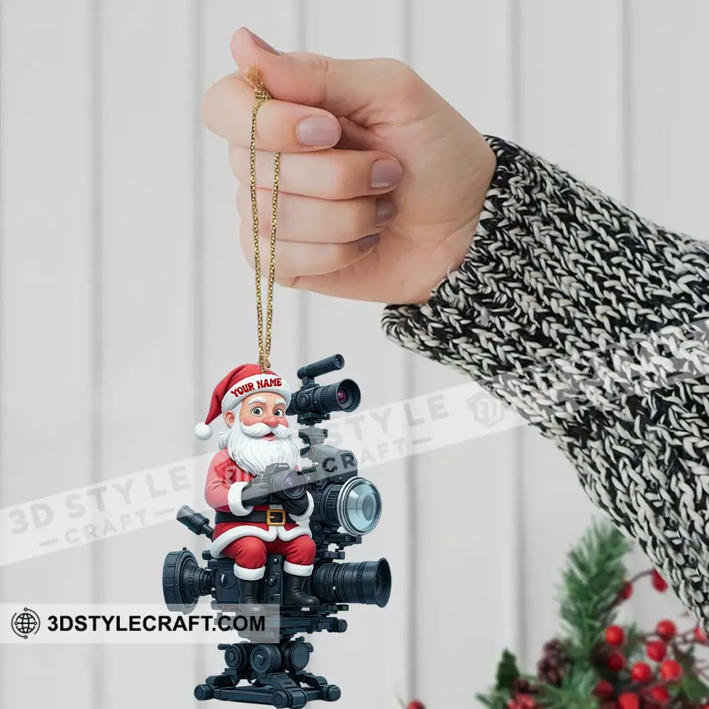 Photographer Home Decor Christmas Ornament Personalized Ornament Ornament