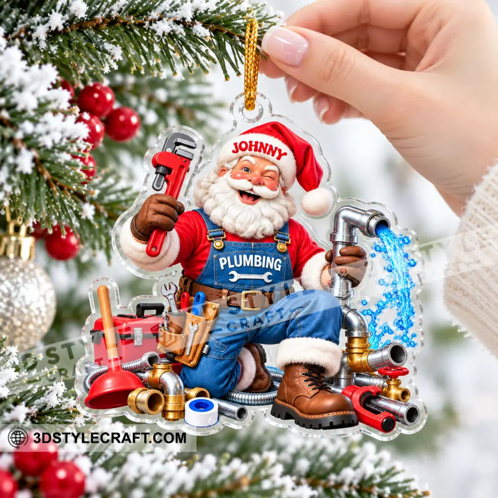 Plumbing Home Decor Christmas Ornament Personalized Ornament - Ornament
