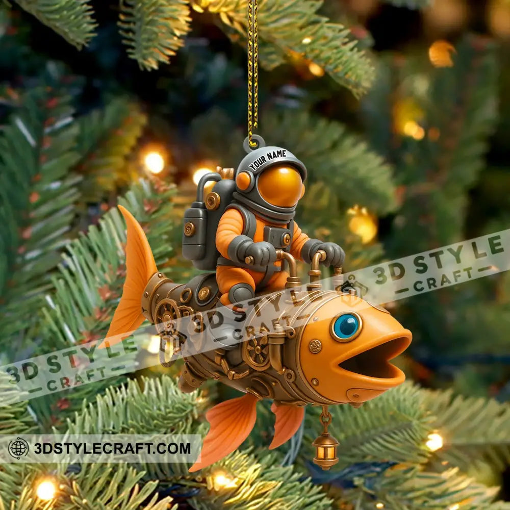 Robot Home Decor Christmas Ornament Personalized Ornament Ornament