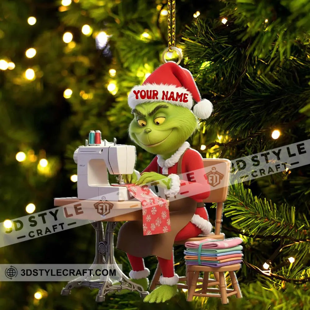 Sewing ELF Home Decor Christmas Ornament Personalized Ornament Ornament