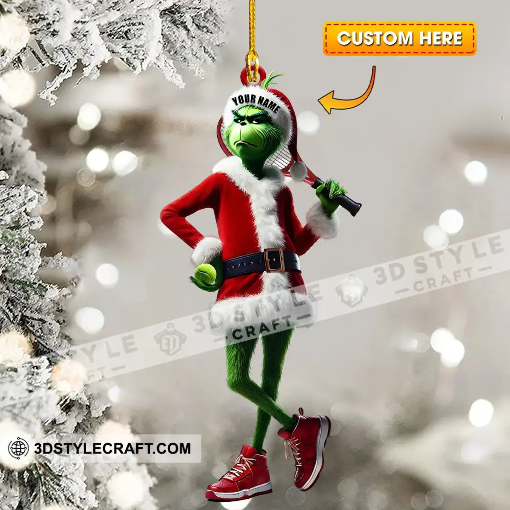 Slay Elf Home Decor Christmas Ornament Personalized 3.54’’ / 1