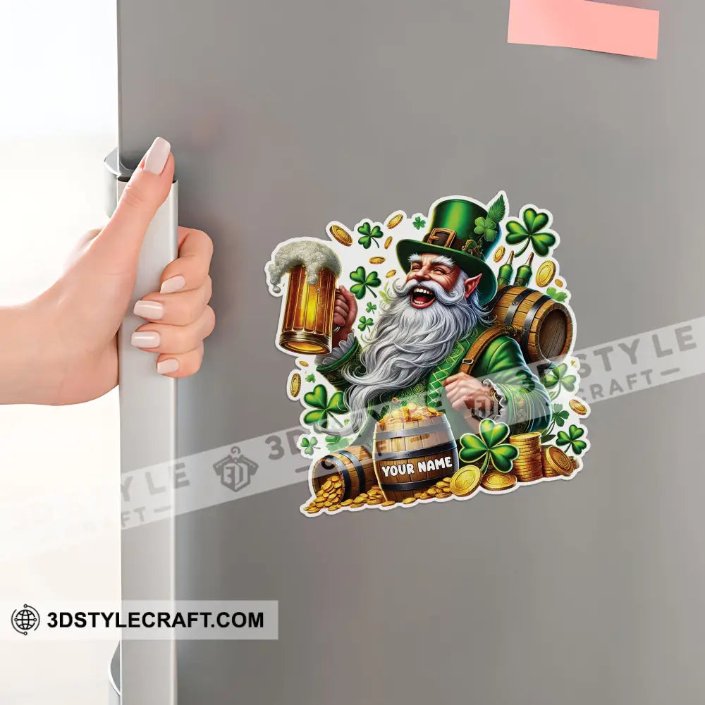St Patrick’s Day Fridge Magnet - Personalized