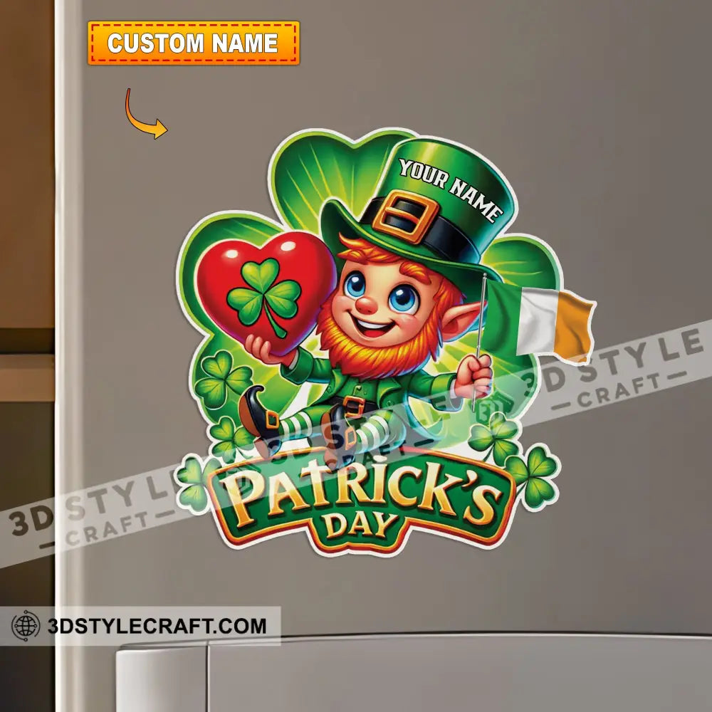 St.patrick’s Day Fridge Magnet - Personalized