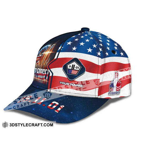 Unisex Cap, 09.11.01 Never Forget Classic Cap style option 2