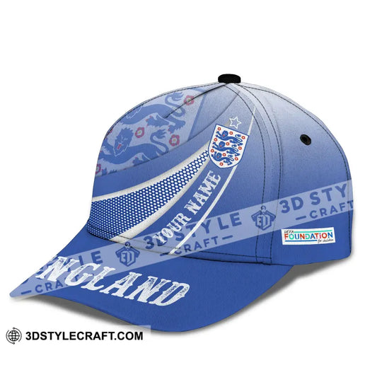 Unisex Cap, Custom Name And Number Cap - England Euro 2024 style option 3