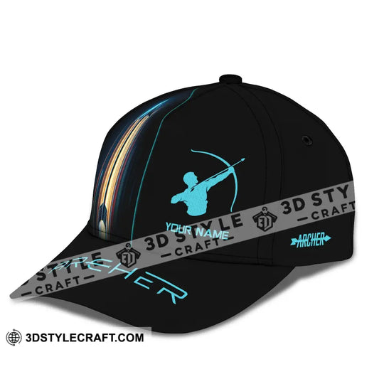 Unisex Cap, Custom Name Archery Classic Cap, Archery Hat, Gift for Archery Lovers style option 2