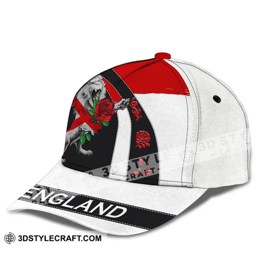 Unisex Cap, Football Cap, England Rose Lion Cap style option 2
