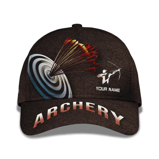 Unisex Cap, Personalized Archery Classic Cap, Archery Hat, Gift for Archery Lovers style option 4