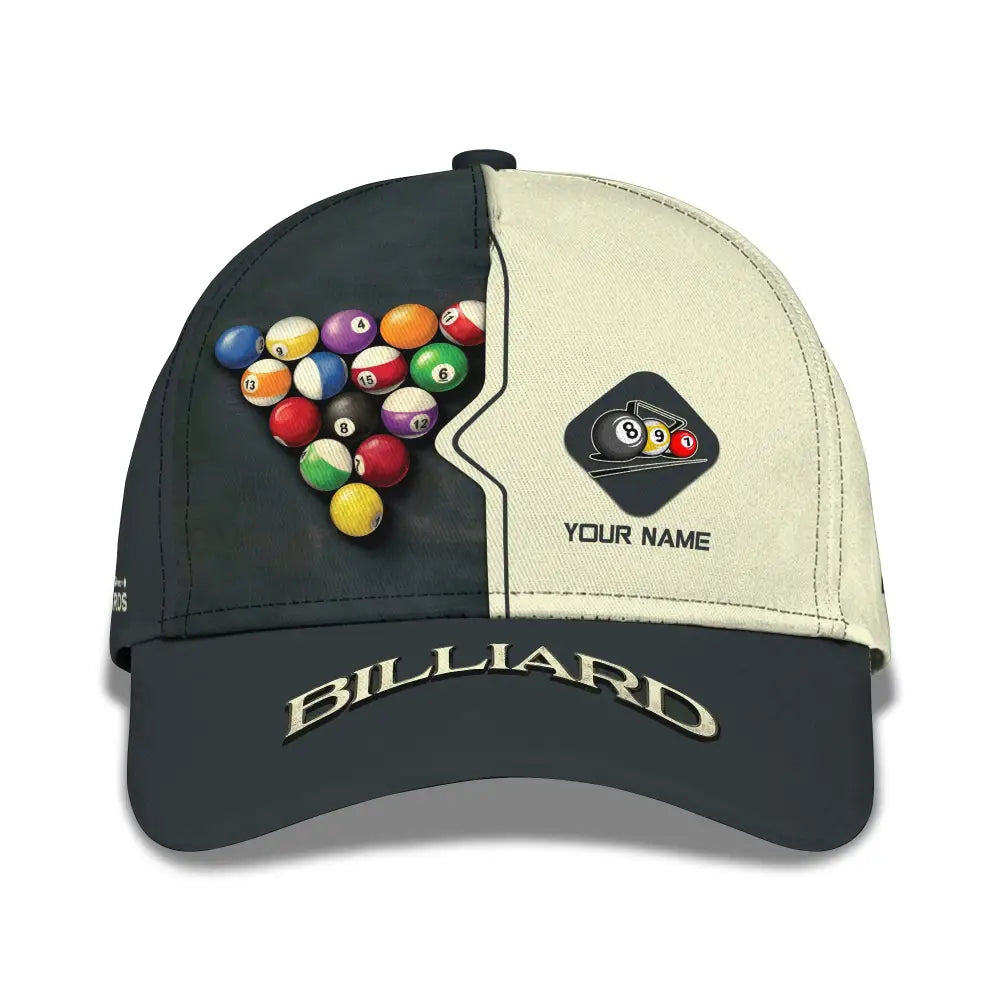 Unisex Cap Personalized Billiards Classic Hat Gift For Lovers T-Shirt