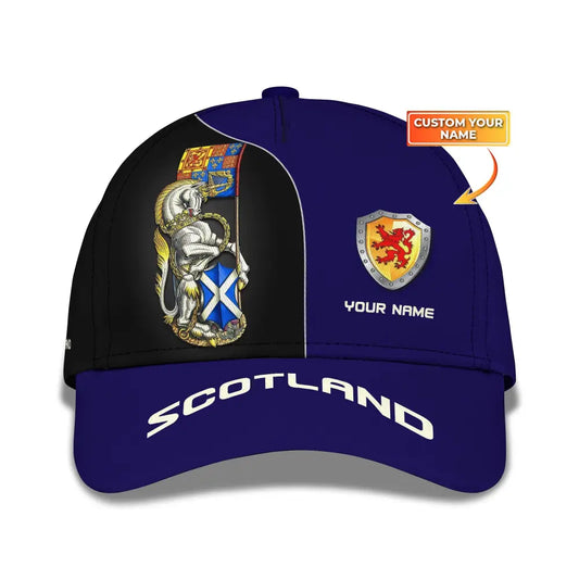 Unisex Cap Personalized Scotland Classic Hat T-Shirt