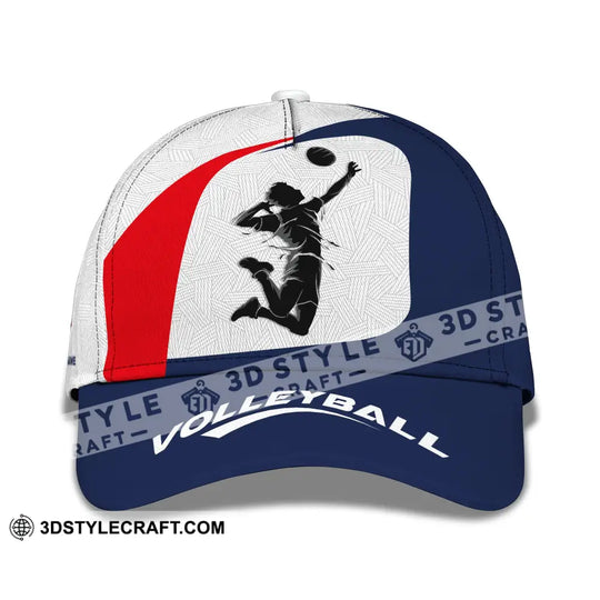 Unisex Cap, Personalized Volleyball Cap, Volleyball Classic Cap, Volleyball Hat, Gift for Volleyball Lovers style option 2