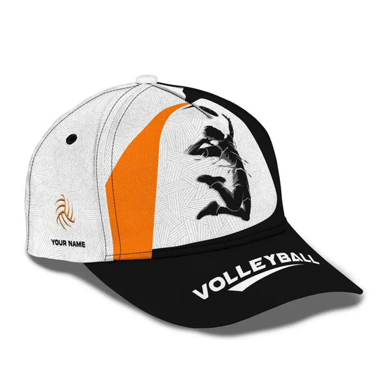 Unisex Cap, Personalized Volleyball Cap, Volleyball Classic Cap, Volleyball Hat style option 3