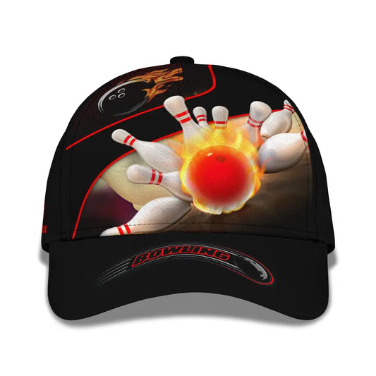 Unisex Classic Cap Bowling Hat For Lovers T-Shirt