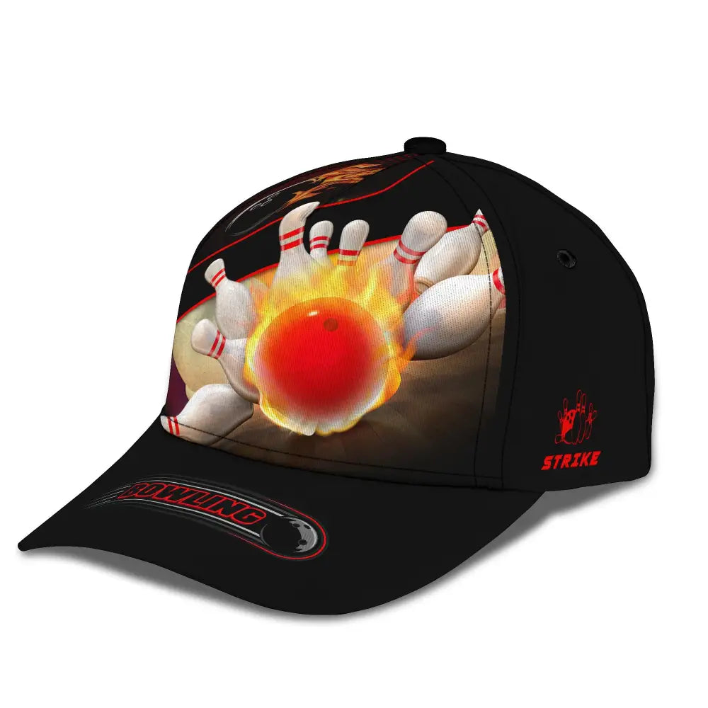 Unisex Classic Cap Bowling Hat For Lovers T-Shirt
