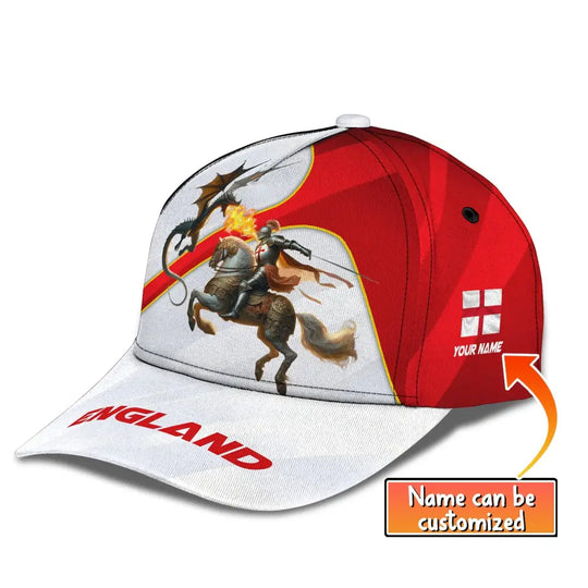 Unisex Classic Cap, England Classic Cap, English Hat, England Knight, English Apparel style option 1