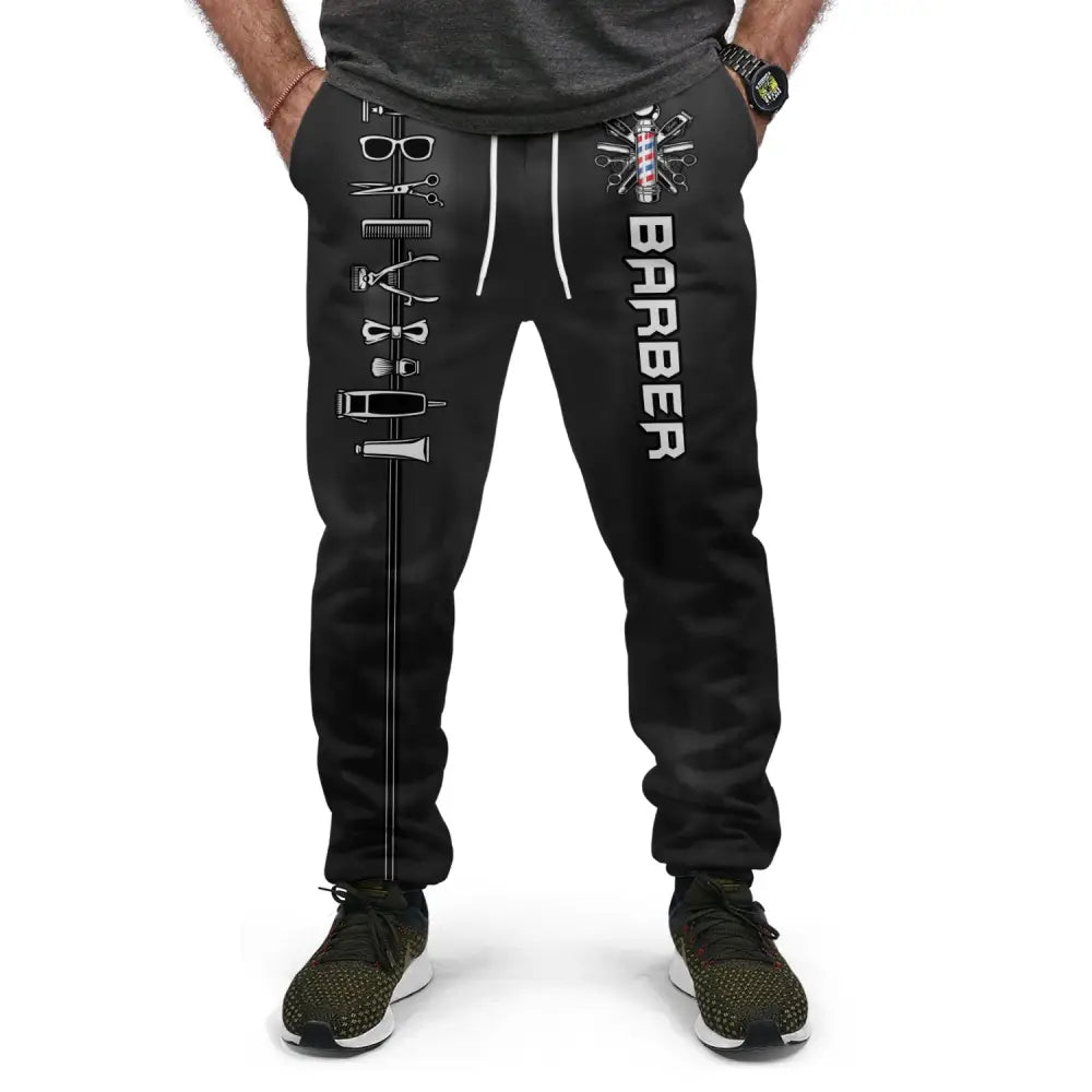 Unisex Clothing Barber Jogger Sportwear Pant For Men And Women Pants