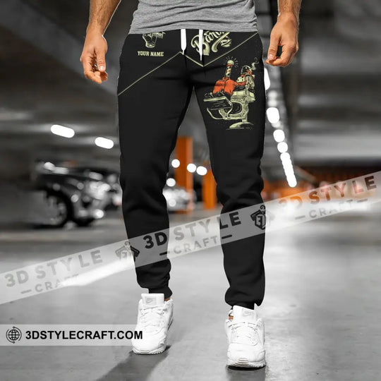 Unisex Clothing, Barber Jogger, Barber Sportwear, Jogger Pant For Men and Women style option 3