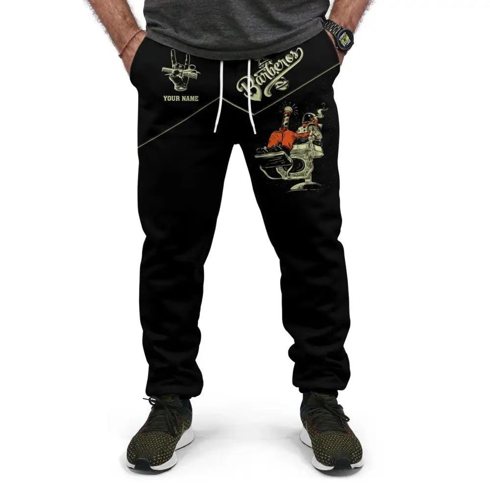 Unisex Clothing Barber Jogger Sportwear Pant For Men And Women Pants