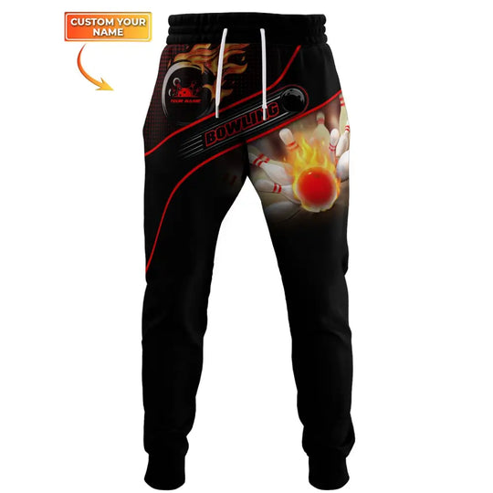 Unisex Clothing, Bowling Jogger, Jogger Pants For Bowling Lovers style option 1