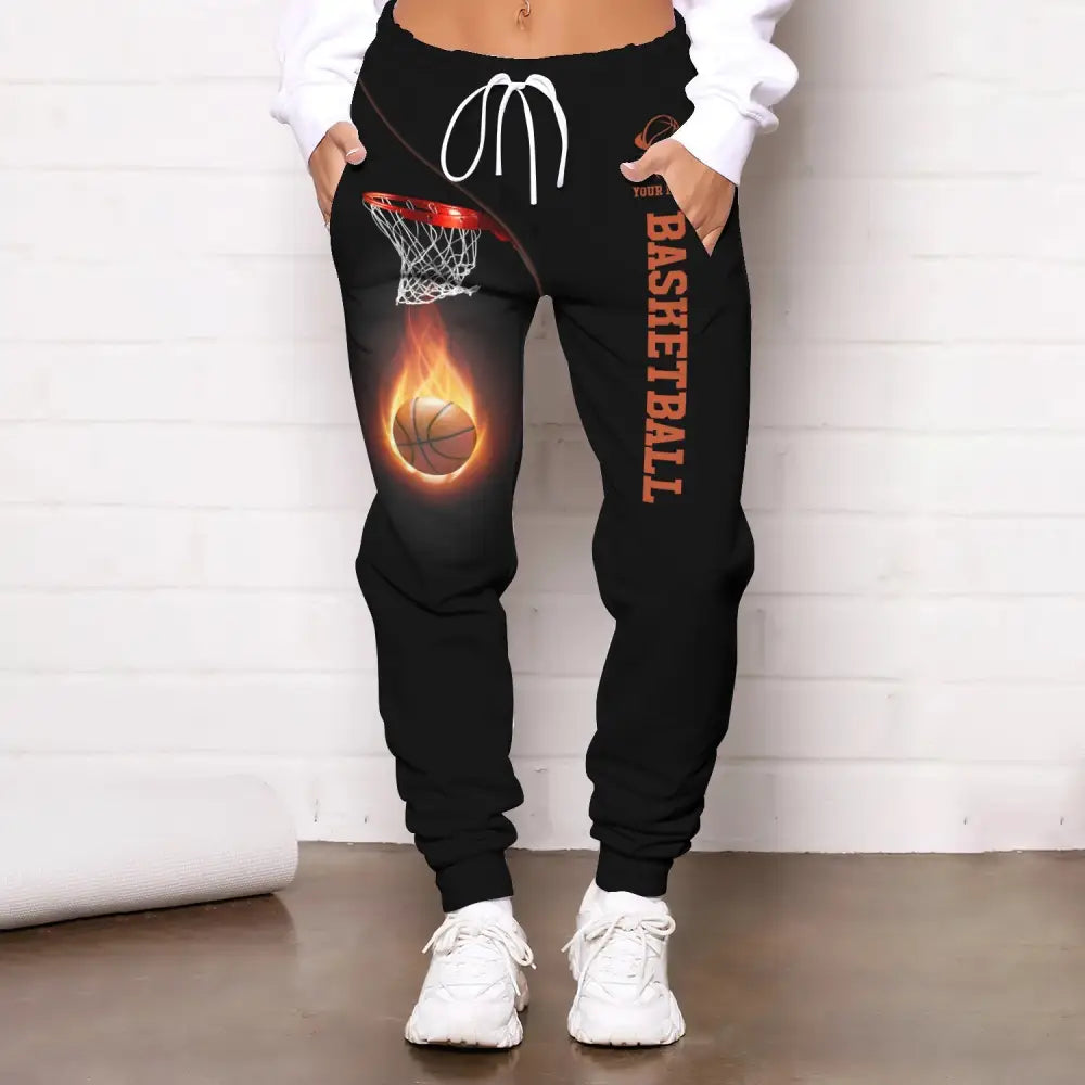 Unisex Clothing Custom Basketball Jogger Pants Gift For Lovers