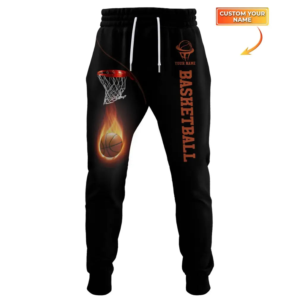 Unisex Clothing Custom Basketball Jogger Pants Gift For Lovers
