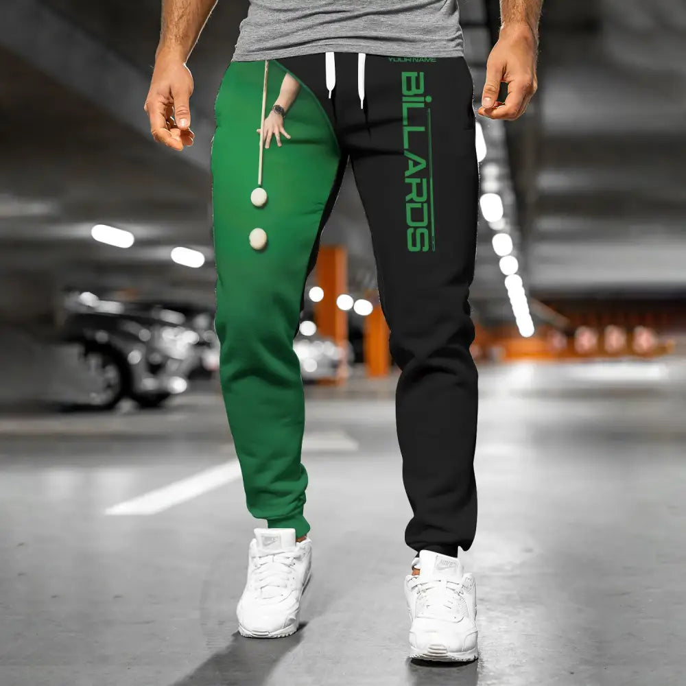 Unisex Clothing Custom Billiard Jogger Pants Gift For Lovers