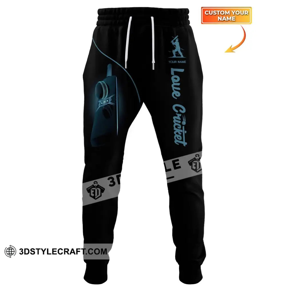 Unisex Clothing Custom Cricket Jogger Pants Gift For Lovers